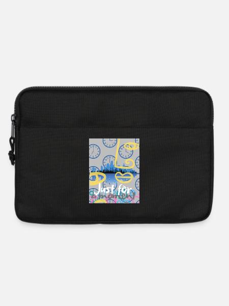 Just for a moment - Laptop bag 13" - black