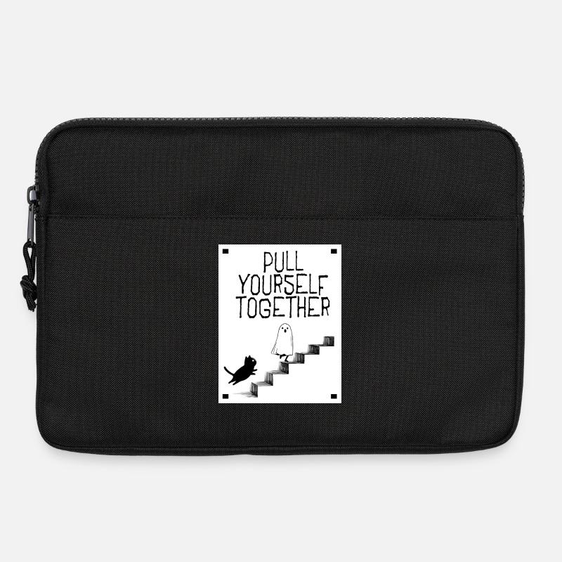 Pull yourself together - Laptoptasche 13" - Schwarz