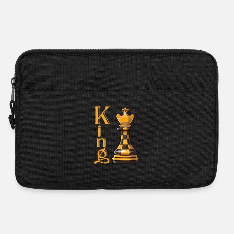 Chess King Elegance - Laptop bag 13" - black