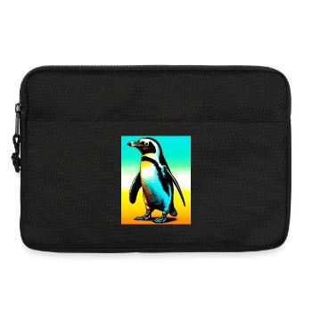 penguin - Laptop bag 13" - black - Front