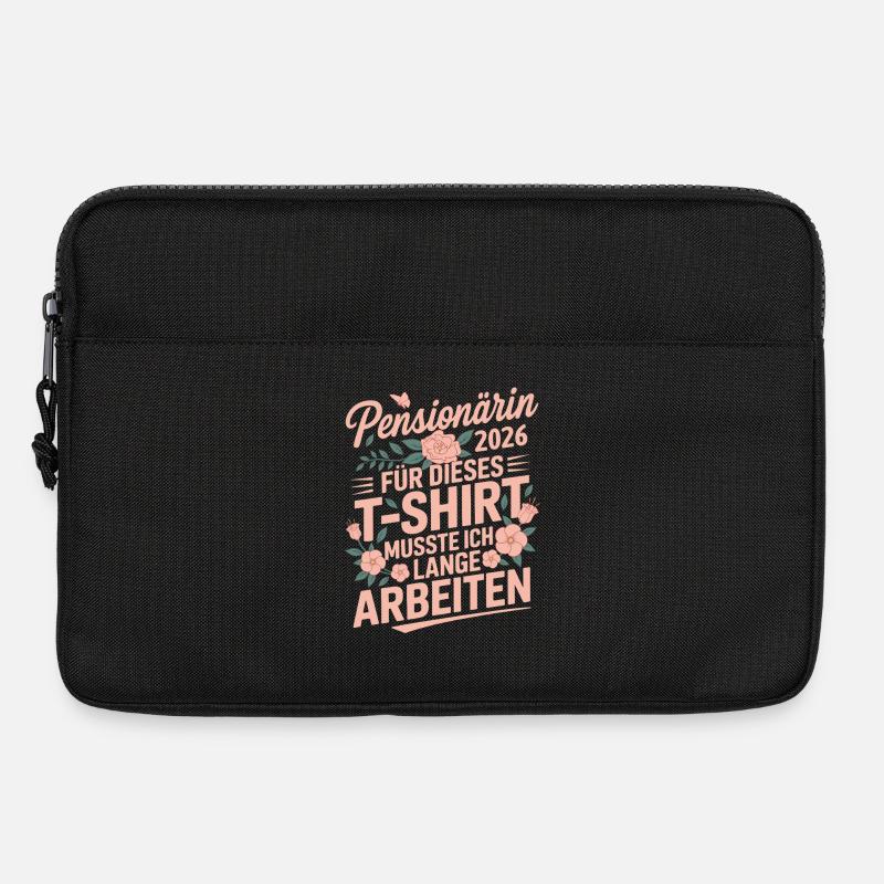 Pensionärin 2026 - Laptoptasche 13" - Schwarz