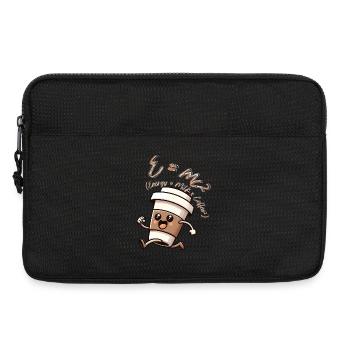 E-mc2 - Laptoptasche 13" - Schwarz - Vorne