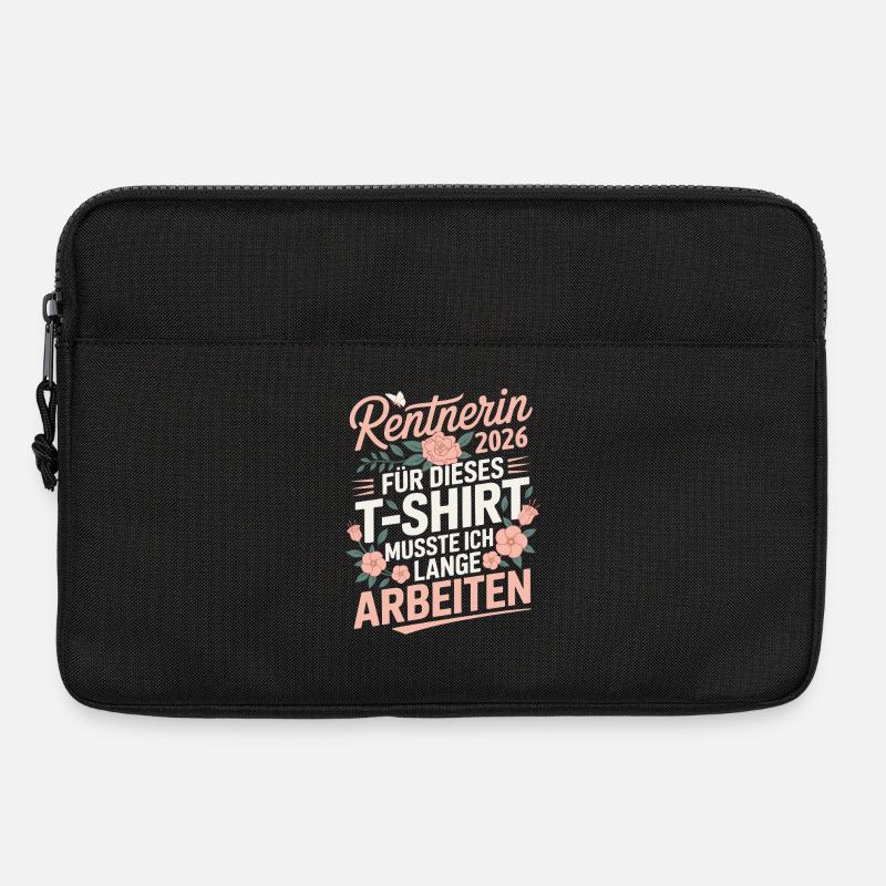 Rentnerin 2026 - Laptoptasche 13" - Schwarz