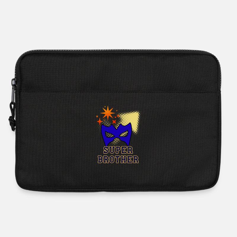 Super-Bruder - Laptoptasche 13" - Schwarz