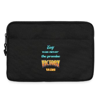 Inspiring motivational pressure - Laptop bag 13" - black - Front