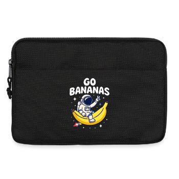 Go Bananas Astronaute Banane - Sacoche pour ordinateur portable 13 pouces - noir - Devant