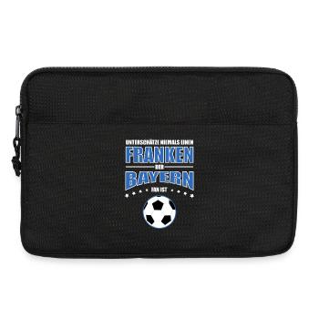 Franconia - Supporter de football du Bayern - Sacoche pour ordinateur portable 13 pouces - noir - Devant