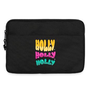 Holly Holiday Dreifarbig - Laptoptasche 13" - Schwarz - Vorne
