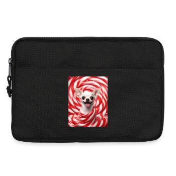 Chihuahua Candy Swirl - Laptoptasche 13" - Schwarz - Vorne
