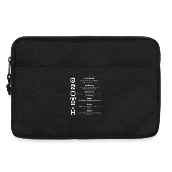 Growth Development - Laptop bag 13" - black - Front