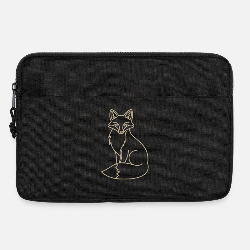 Golden Fox - Laptop bag 13" - black