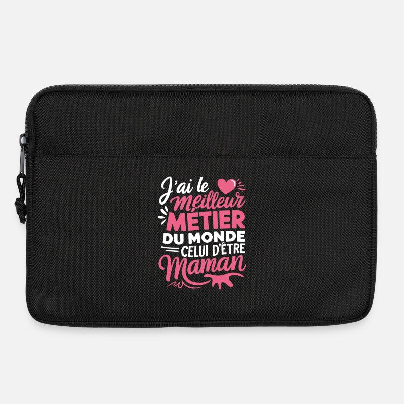 Mama bester Job der Welt - Laptoptasche 13" - Schwarz