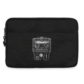 Steampunk Kassette Uhrwerk - Laptoptasche 13" - Schwarz - Vorne