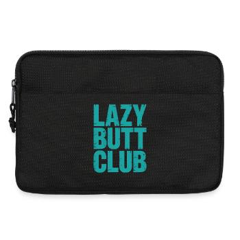 Entraînement de fitness à la salle de sport de Lazybuttclub - Sacoche pour ordinateur portable 13 pouces - noir - Devant