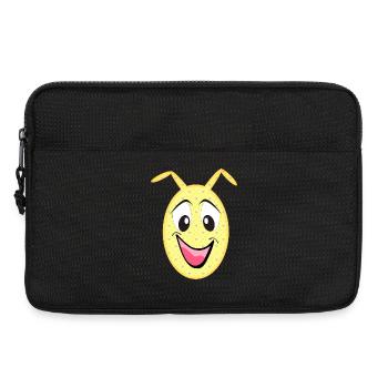 Monstre au Cœur Jaune - Sacoche pour ordinateur portable 13 pouces - noir - Devant
