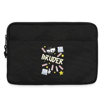 Bruder - Laptoptasche 13" - Schwarz - Vorne