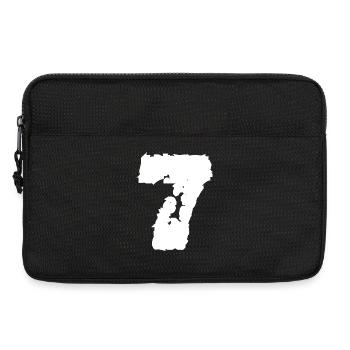 7 Nummer sieben - Laptoptasche 13" - Schwarz - Vorne
