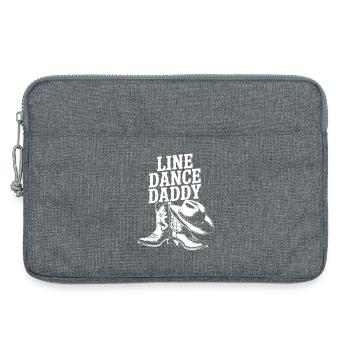 Bottes de papa en ligne - Sacoche pour ordinateur portable 13 pouces - gris chiné - Devant