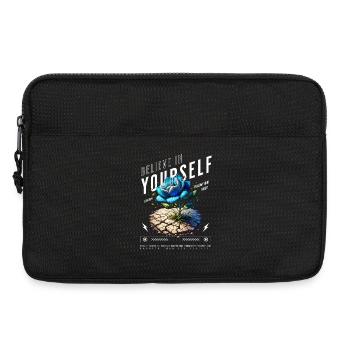 Believe in Yourself Blossom - Laptop bag 13" - black - Front