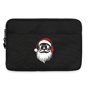 Cool Santa Claus, Santa Claus, Santa Claus - Laptop bag 13" - black - Front