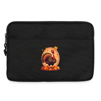 Thanksgiving Lustiger Thanksgiving Truthahn - Laptoptasche 13" - Schwarz - Vorne