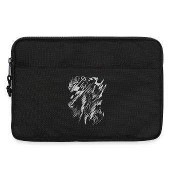 Abstract Art Background - Grey - Laptop bag 13" - black - Front