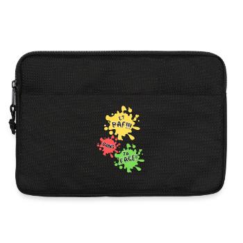 Boom, direkt ins Gesicht! - Laptoptasche 13" - Schwarz - Vorne