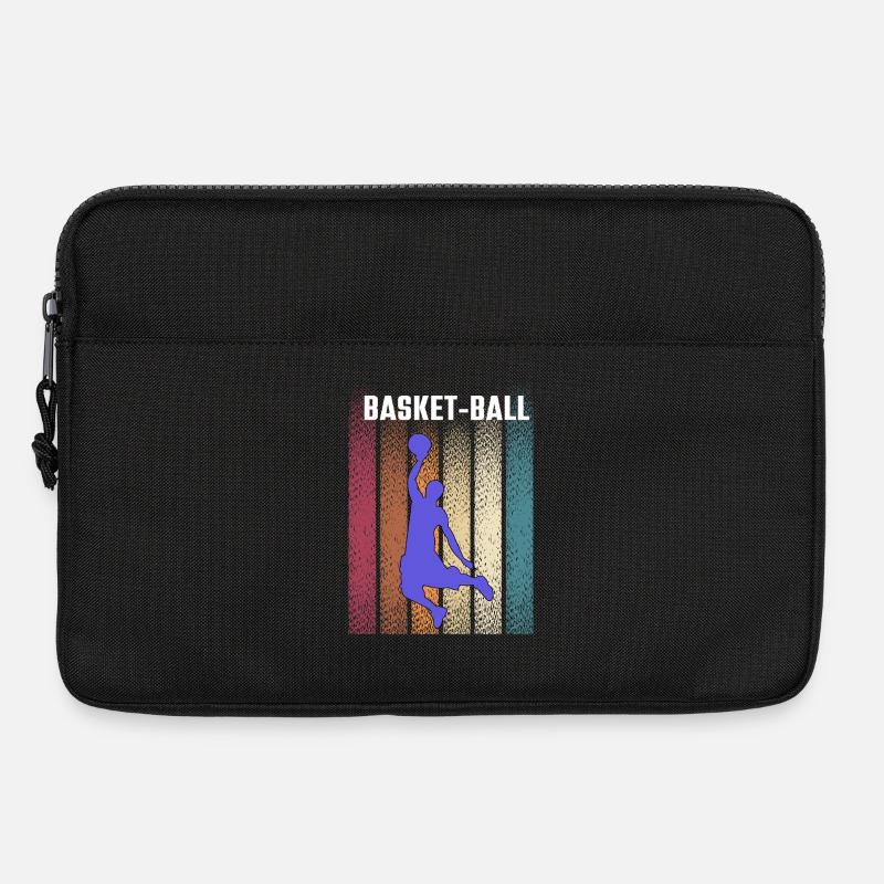 Basketball - Laptoptasche 13" - Schwarz