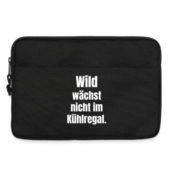 Wild statement: Not in the refrigerated section - Laptop bag 13" - black - Front
