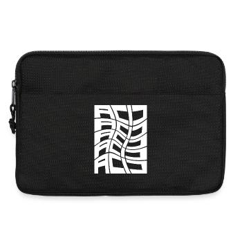 Acid Techno Musik - Laptoptasche 13" - Schwarz - Vorne