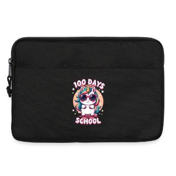 100e jour d’école 100 jour d’école des enfants - Sacoche pour ordinateur portable 13 pouces - noir - Devant