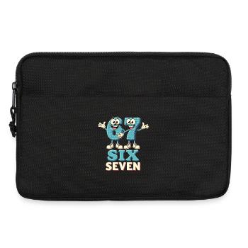 US Flag 67 Memes Six Seven - Laptop bag 13" - black - Front