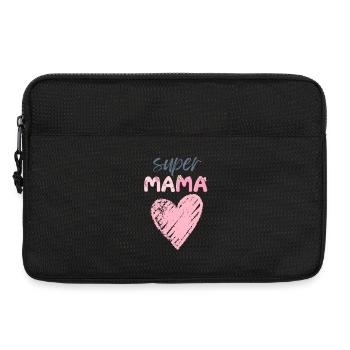 Mama - Super Mama - Laptoptasche 13" - Schwarz - Vorne