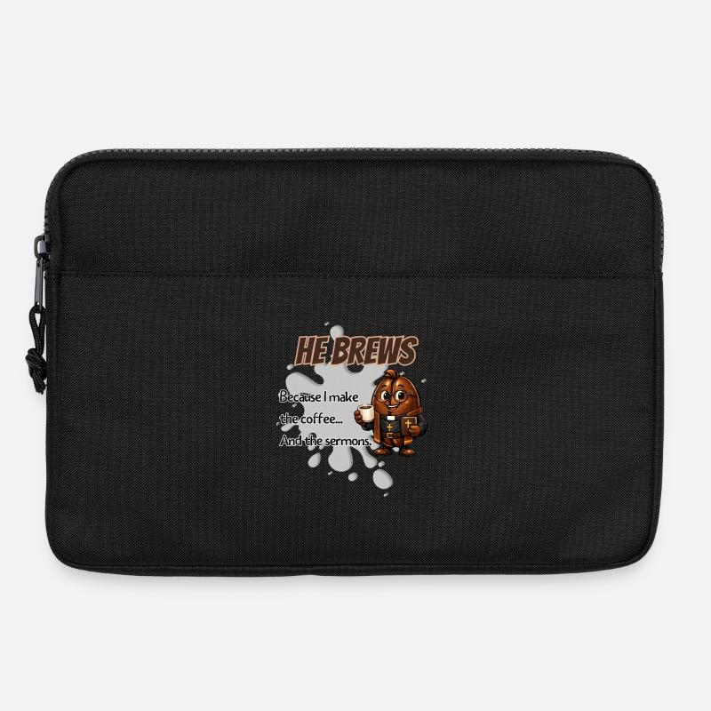 Er braut Pastor Mug - Laptoptasche 13" - Schwarz