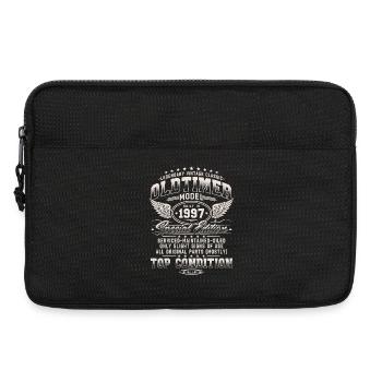1997 Born Vintage Vintage Birthday Gift - Laptop bag 13" - black - Front