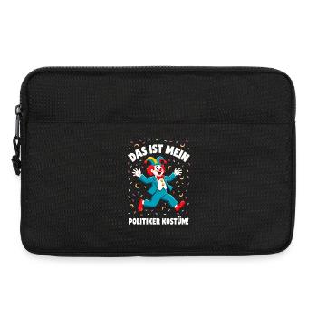 Carnival Costume Politician Carnival Carnival - Laptop bag 13" - black - Front