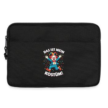 Carnival Costume Politician Carnival Carnival - Laptop bag 13" - black - Front