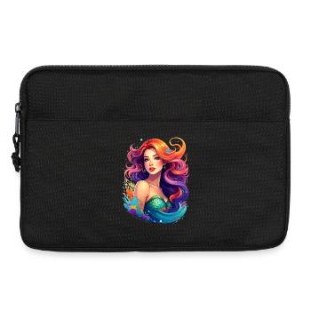 Sexy Meerjungfrau - Laptoptasche 13" - Schwarz - Vorne