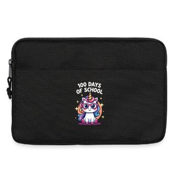 100e jour d’école 100 jour d’école des enfants - Sacoche pour ordinateur portable 13 pouces - noir - Devant