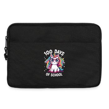 100e jour d’école 100 jour d’école des enfants - Sacoche pour ordinateur portable 13 pouces - noir - Devant