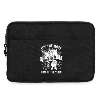 It’s the Most Wine-derful Time - Laptoptasche 13" - Schwarz - Vorne