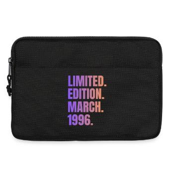 Limitierte Auflage März 1996 - Laptoptasche 13" - Schwarz - Vorne
