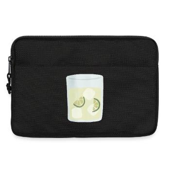 Moskauer Maultier im Aquarellstil - Laptoptasche 13" - Schwarz - Vorne