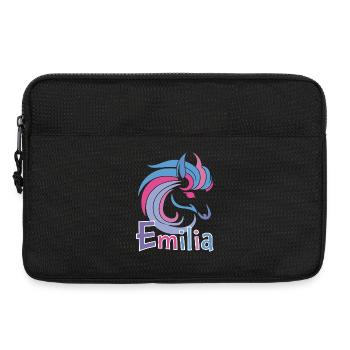 Emilia Pastel Horse Magic - Sacoche pour ordinateur portable 13 pouces - noir - Devant