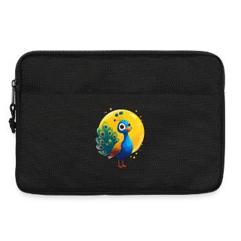 Peacock - Laptop bag 13" - black - Front