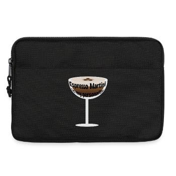 Espresso Martini - Laptoptasche 13" - Schwarz - Vorne