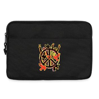 Peace Freedom Germany - Laptop bag 13" - black - Front