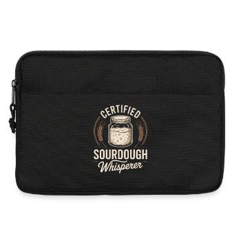 Chuchoteur certifié de levain - Sacoche pour ordinateur portable 13 pouces - noir - Devant