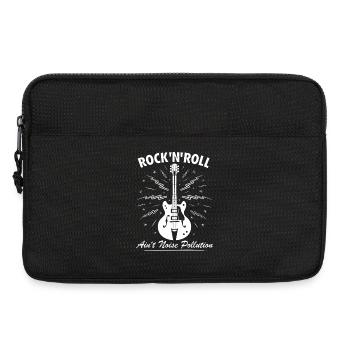 Rock 'n' Roll ist keine Lärmbelastung - Laptoptasche 13" - Schwarz - Vorne