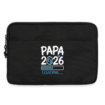 Dad Dad 2026 Funny Gift - Laptop bag 13" - black - Front